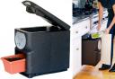 Com o NatureMill Pro: restos de alimentos = adubo