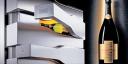 Vetical Limit Champagne Cellar : adega com design Porshe e champanhe Veuve Clicquot
