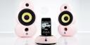 Pink Speakers e iPod Dock da Scandyna