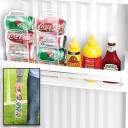Door Can Caddy: economizando espaço ao guardar latas de bebidas na geladeira
