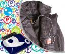 PANIQ integrando sensores de MP3 player diretamente na roupa