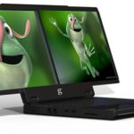 Notebook gScreen TITAN M-1 com tela dupla