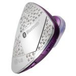 Fone de ouvido bluetooth, HBM 530 da LG: cravejado com cristais Swarovski