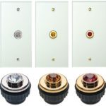 Interruptor da Berker com cristal Swarovski