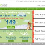 PetAirWays: seu animal de estimação voanda de primeira classe
