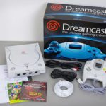 Console original Dreamcast da Sega