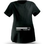Camiseta para grávidas geeks
