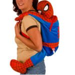 Mochila de pelúcia do Homem-Aranha