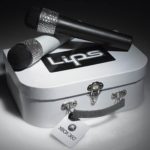 Edição limitada,microfones Lips, incrustados com cristais Swarovski para o Xbox 360