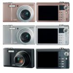 Câmera digital CX1 da Ricoh 