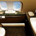 Classe executiva da cia aérea Etihad Airways 