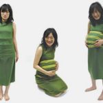 Edição limitada da coleção de vestido expansível para gestantes da designer Marisol Rodriguez