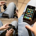 Thiphone: prendendo o iPod ou iPhone na sua coxa