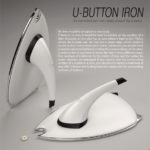 U-Button: ferro de passar roupas com botão