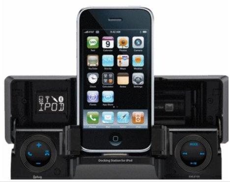 Sistema de som para carros XML8110 Mechless Mobile Audio com dock para iPod
