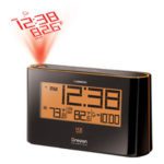 Elements Atomic Projection Alarm Clock with Indoor/Outdoor Thermometer da Oregon Scientific