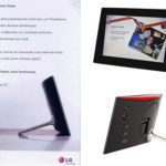 Digital Photo Frame LG Scarlet (F7000N): porta retrato digital com visor LCD de 7″