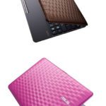 Netbooks Asus Eee PC Seashell Karim Rashid Collection: Hot Pink Eee PC 1008P e Coffee Brown Eee PC™ 1008P
