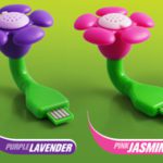 USB Scent Flower com aroma de flores