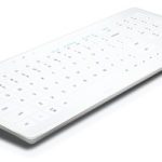 Teclado da Cleankeys: sensível ao toque e fácil de limpar