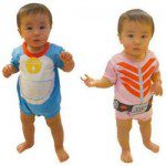 Linha de roupas infantis baseadas em temas de animes e tokusatsu da Bandai