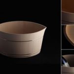Tradicional tambor japonês vira cooler para champagne Dom Perignon