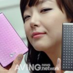 Disco rígido externo XD6 da LG, incrustado com cristais Swarovski
