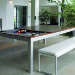 Mesa de jantar e Mesa de bilhar: tudo ao mesmo tempo