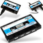 As fitas K7 estão de volta: USB Hub, USB Drive e Carteira