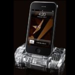 Stand Calypso Crystal iPhone: feito de cristal de chumbo