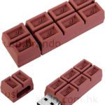 Chocolate USB flash drive e Chicken Burguer USB Hub
