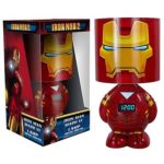 Abajour e rádio relógio do Iron Man 2