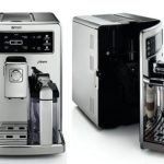 Cafeteira italiana Xelsis Digital ID da Saeco com reconhecimento de impressão digital
