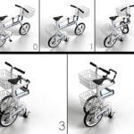 Ville: bicicleta + carrinho de compras
