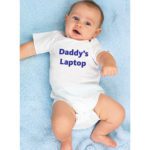 Bodys nos modelos “Mommy’s Laptop” ou “Dad’s Laptop”