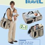 Baby Travel: bolsa e trocador portátil para bebês