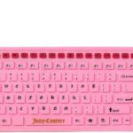 Teclado Pink – sem fio – da Juicy Couture