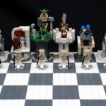 Jogo de xadrez The Empire Strikes Back do Star Wars
