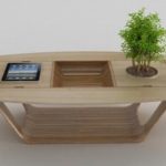 Mesa modular Bonsai Wood por Roberto Delponte