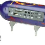 Wine Bottle USB Speaker: alto-falante no formato de garrafa de vinho,