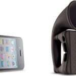 Bone Horn Stand: alto-falante portátil para o iPhone 4