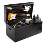 Baú Rock Band Ottoman da LevelUp: ideal para armazenar todo o equipamento do Rock Band