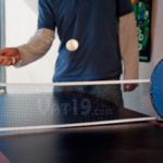 Conjunto de ping pong portátil
