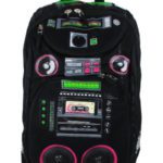 Mochila Audio Couture com alto-falantes