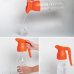 Tampa Aqua Jar : fabricada com plástico biodegradável e reciclável, capaz de enroscar na maioria das garrafas PET