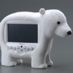 Linha de TV Hannspree com modelos de animais