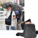Bolsa Umbrella Hands-free: mãos livres e guarda-chuva aberto
