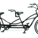 Bicicleta elétrica para duas pessoas