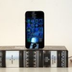 Hardcover Classic Books iPhone Dock: livro de capa dura & dock station para iPhone