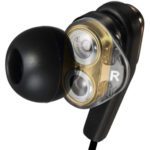 fones de ouvido (ear buds) HA FXT90 da JVC com duas unidades de driver